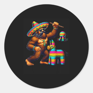 Adesivo Bigfoot Pinata Cinco De Mayo Mexicano Sasquatch Cr