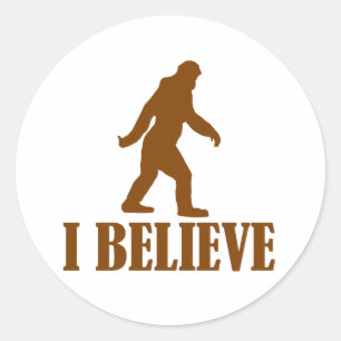Adesivo Bigfoot que eu acredito