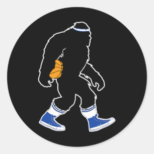 Adesivo Bigfoot Retro Bysketbyll Gift Para Crente De Pé