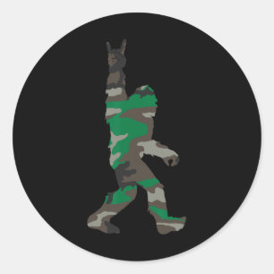 Adesivo Bigfoot Rock E Roll Orange Camo Safety G