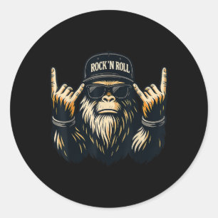 Adesivo Bigfoot Rock Em Sasquatch Heavy Metal Vibes Men