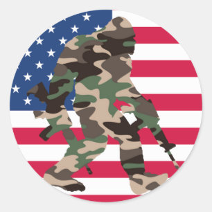 Adesivo Bigfoot Sasquatch Camuflagem