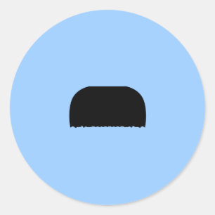 Adesivo Bigode da escova de dentes