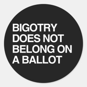 ADESIVO BIGOTRY NÃO PERTENCE A UM BALLOTE