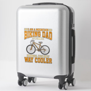 Adesivo Biker De Pai Como Um Papai Normal