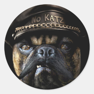 Adesivo Biker Pug