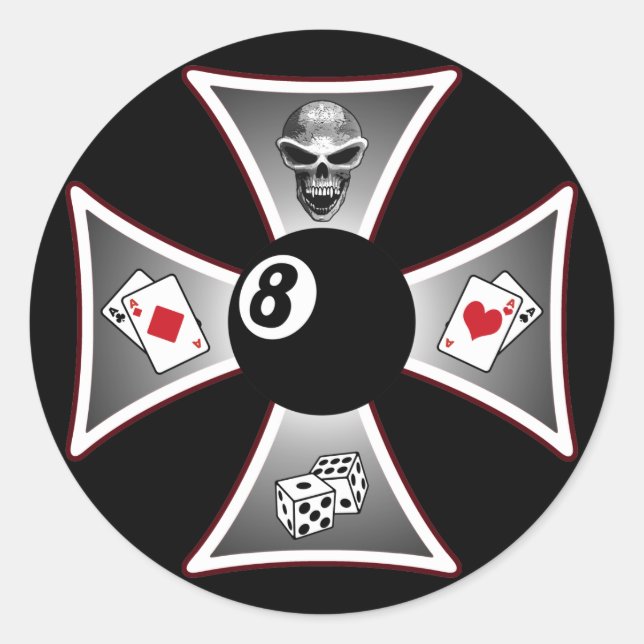 Adesivo Biker Sticker (Frente)