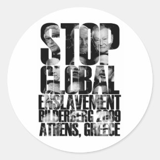 Adesivo Bilderberg (Guerra ANTI-NWO)