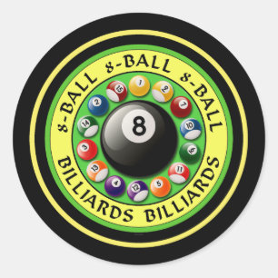 ADESIVO BILHAR 8-BALL