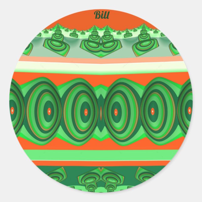 ADESIVO BILL ~ NATAL ~ (Frente)