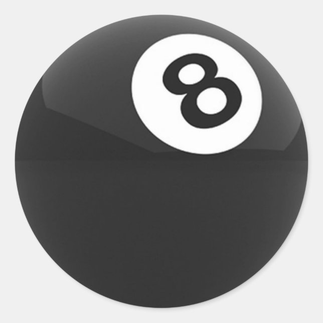 Adesivo Billiard Ball (Frente)