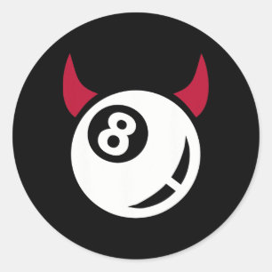 Adesivo Billiard Devil