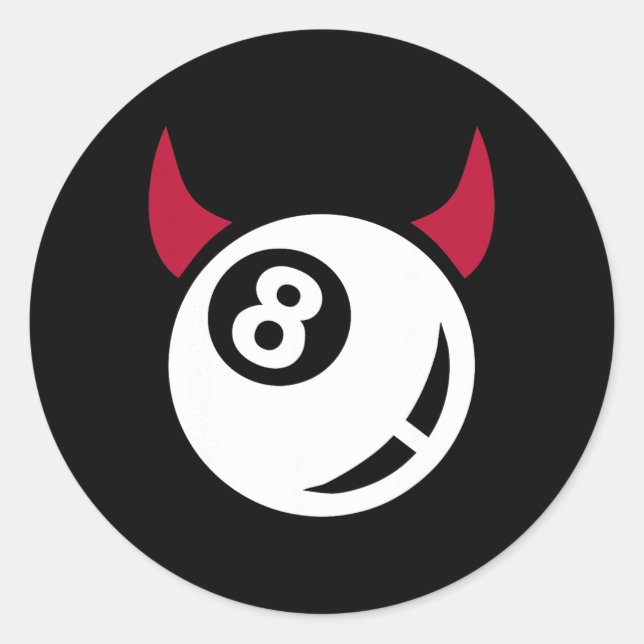 Adesivo Billiard Devil (Frente)