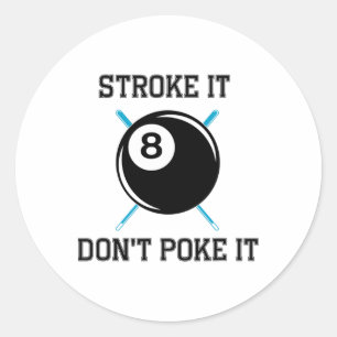 Adesivo Billiard Piscina Snooker Player Engraçado Não