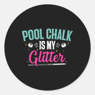 Adesivo Billiards Chalk Engraçado Piscina Mestre Billiard