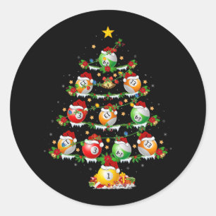 Adesivo Billiards Sports Lover Billiards Christma