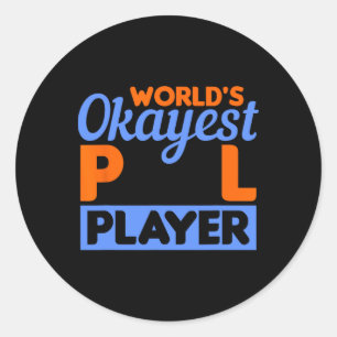 Adesivo Billiards Worlds Okayest Piscina Player 8 Ll 1