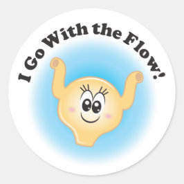 Adesivo Billie Bladder "I Go With The Flow" Stickers