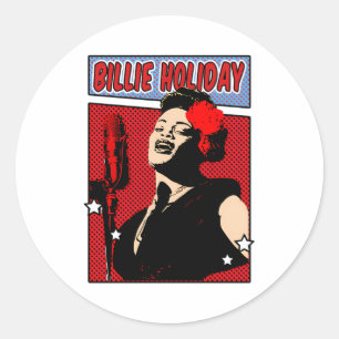 Adesivo Billie Holiday