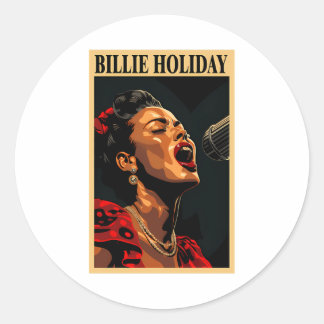 Adesivo Billie Holiday