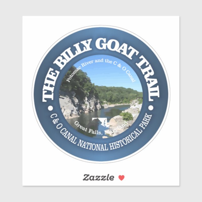 Adesivo Billy Goat Trail (Folha)