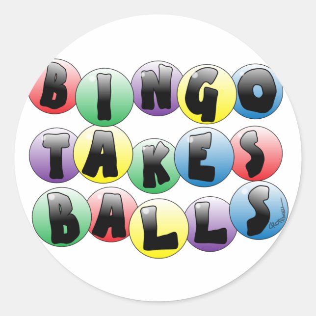 Adesivo Bingo Balls (Frente)