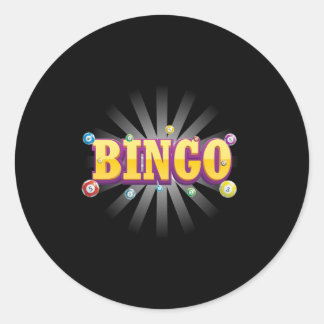 Adesivo Bingo Game Lucky Player Gambler Gambling Gift