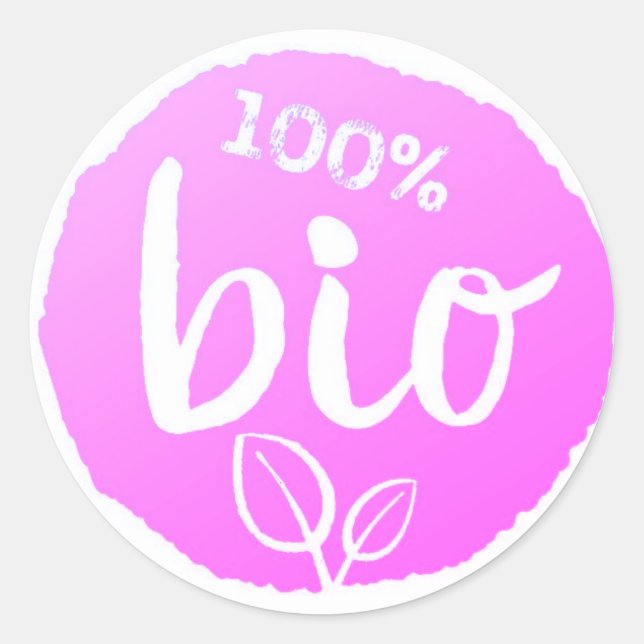 Adesivo Bio Roxo (Frente)
