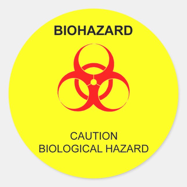 ADESIVO BIOHAZARD (Frente)