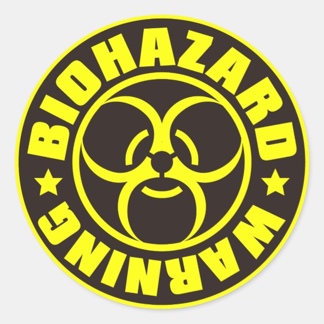 ADESIVO BIOHAZARD (Frente)