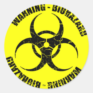 Adesivo Biohazard