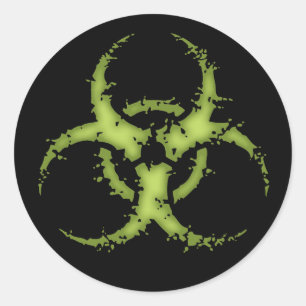 Adesivo Biohazard - xdist