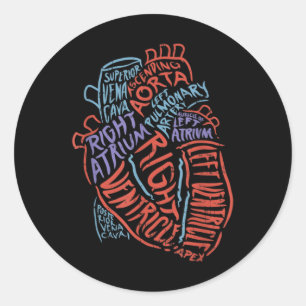 Adesivo Biologia Médica de Anatomia Especialista em Cora