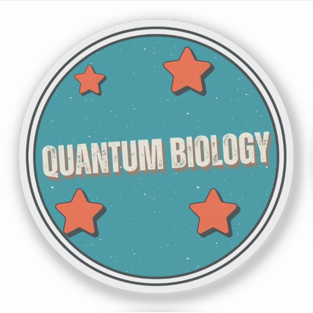 Adesivo Biologia Quântica (Frente)