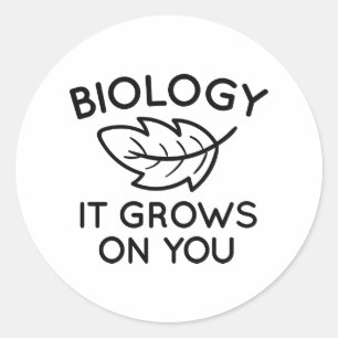 Adesivo Biologia Que Ela Cresce Em Você