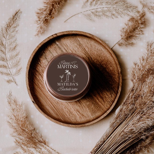 Adesivo Biquínis e martinis Elegante despedida de solteira (Criador carregado)