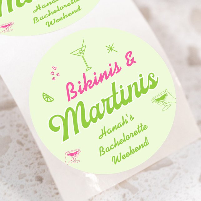 Adesivo Biquínis e Martinis Festa de Bach (Criador carregado)