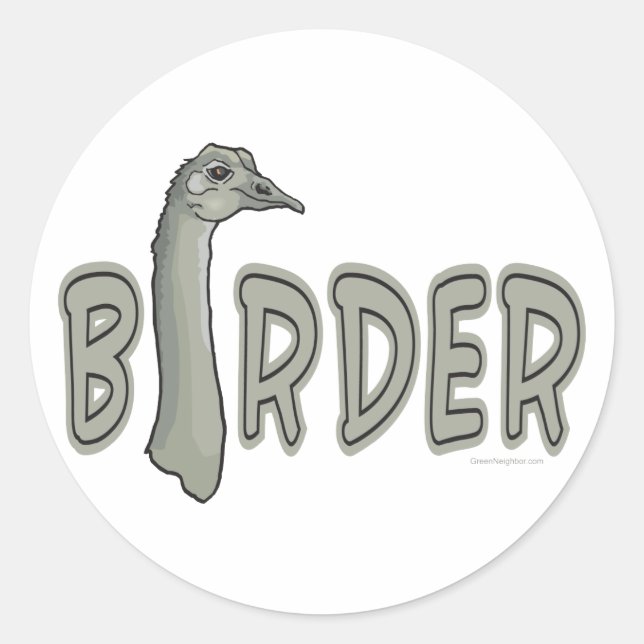Adesivo Birder (Frente)