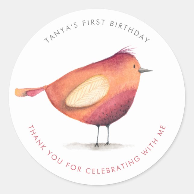 Adesivo Birdie Sticker (Frente)