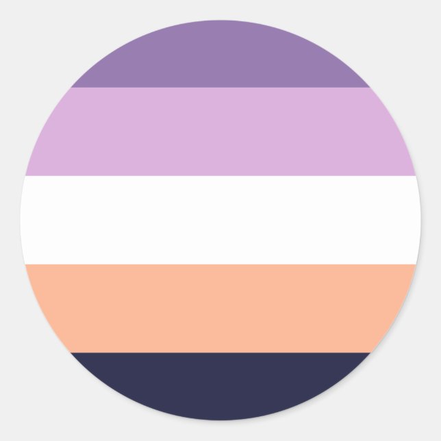 Adesivo Biromantic Pride Flag (Frente)