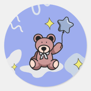 Adesivo Birthday Boy Teddy Bear