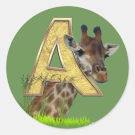 Adesivo Birthday-Capital Monograma - letra A