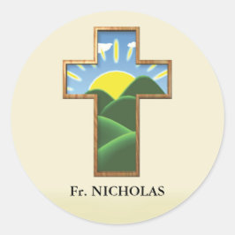 Adesivo Birthday Cross Personalizado