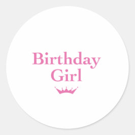Adesivo Birthday Girl
