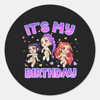 Adesivo Birthday K-p Cute Chibi K p Birthday Girl Kp