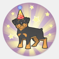 Birthday Rottweiler