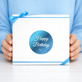 Adesivo Birthday Sticker | Custom Monogram