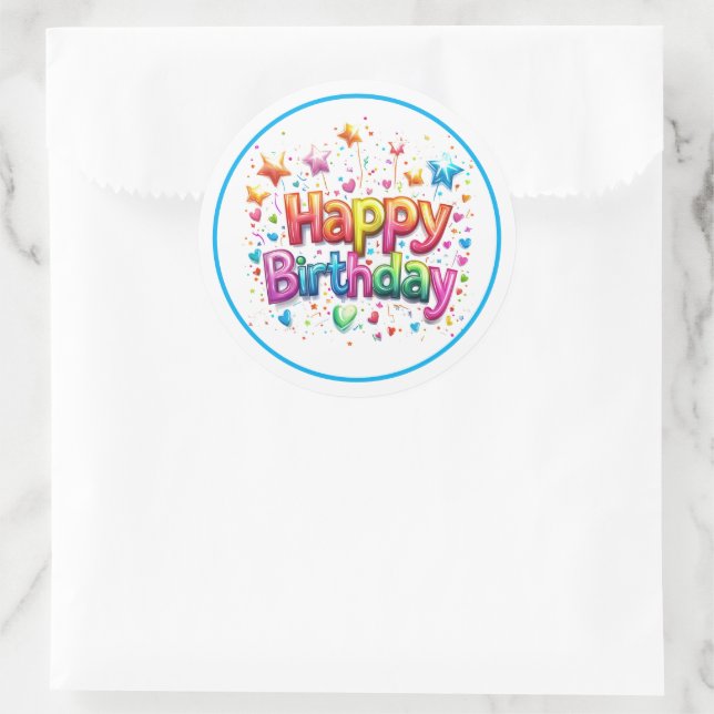 Adesivo Birthday Stickers (Bolsa)