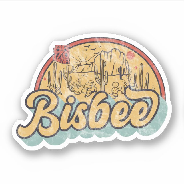 Adesivo Bisbee, Arizona (Frente)