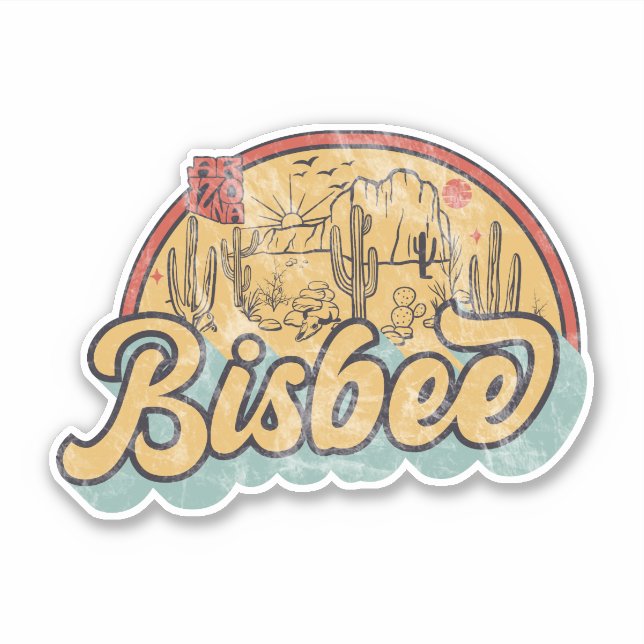 Adesivo Bisbee, Arizona (Frente)